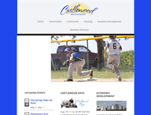 Tablet Screenshot of castlewoodcity.com